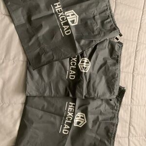 HEXCLAD Drawstring Bags in Charcoal Gray - Set of 3